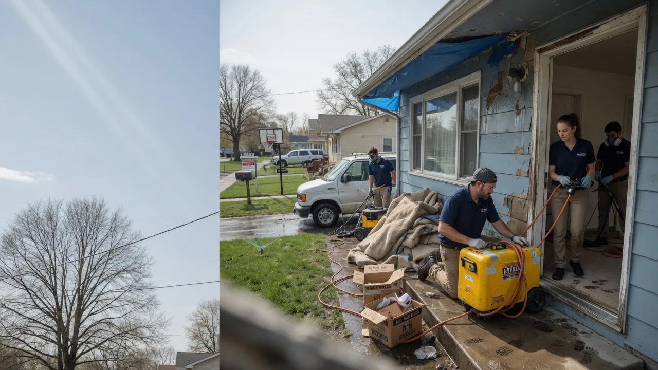 Basement Flood Cleanup in Wyandotte, MI near me
